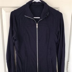 Navy Blue Lululemon Women's Athletica Jacket 10